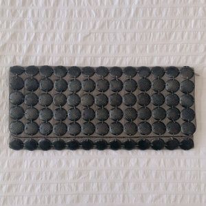 Green Metal Detail Akira Clutch